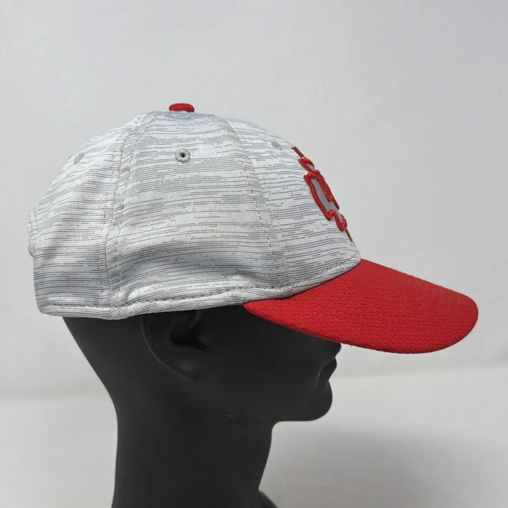 Kansas City Chiefs Youth New Era 9FORTY Gray Red NFL Snapback Hat